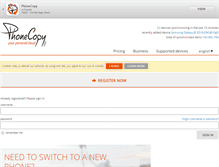 Tablet Screenshot of phonecopy.com